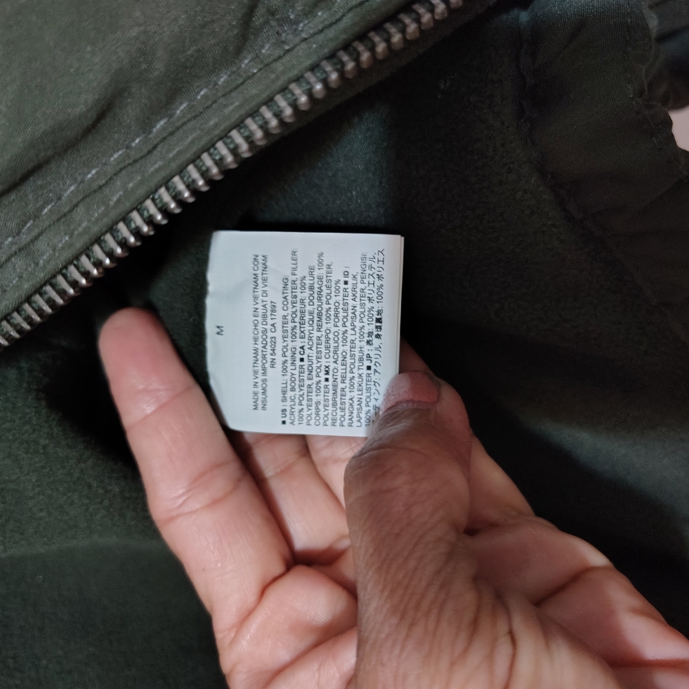 Old Navy Dark Green Puffer Vest - Picture 4 of 6
